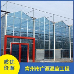 青州廣源大棚骨架加工 玻璃大棚溫室廠家直供