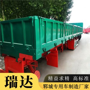 煤炭運輸專用型 自卸后翻半掛車生產廠家