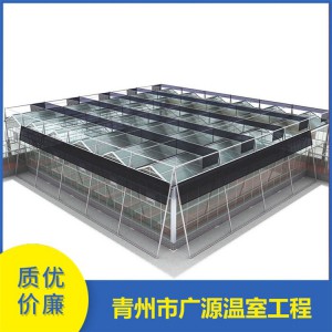 臨沂智能日光溫室工程價格 連棟玻璃溫室批發 各類連棟薄膜溫室制造