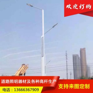 廠家直銷路燈桿 一體化太陽能路燈桿 可拆卸燈桿 活動路燈桿 分體燈桿 庭院燈桿
