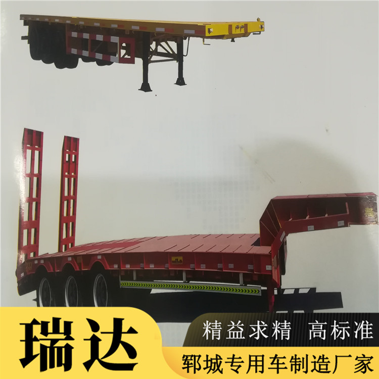 大型倉欄車銷售 山東13米半掛車生產(chǎn)廠家 支持定制
