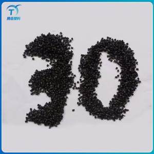 黑增強尼龍顆粒 加纖GF30%PA6批發(fā) 量大優(yōu)惠