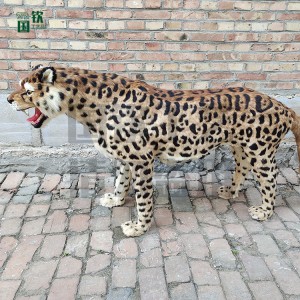 動物園模型仿真金錢豹 仿真豹子 仿真動物模型現貨出售