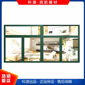 加工定制鋁合金耐火窗 斷橋鋁防火窗 型號(hào)齊全 可定制