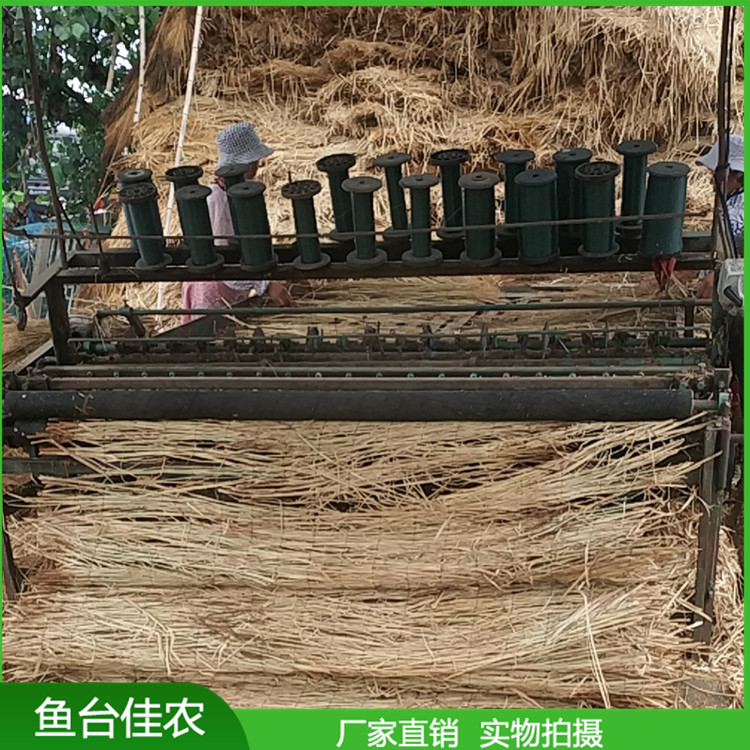 大棚保溫草苫子 稻草簾 防寒草簾子專業廠家加工定制