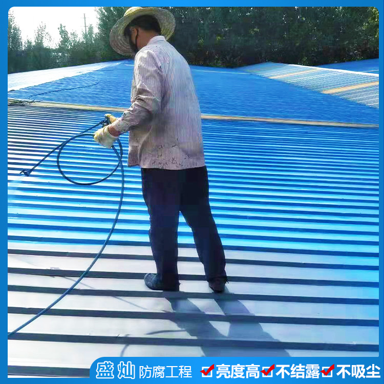 彩鋼瓦除銹防腐承包 彩鋼瓦除銹防腐翻新補漏 盛燦防腐