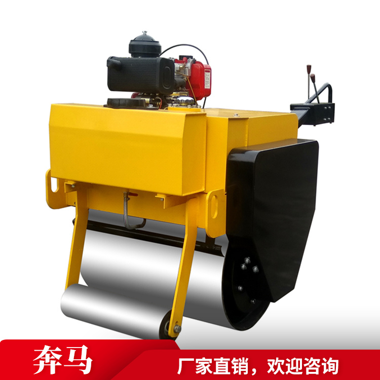 濟寧小型壓路機生產廠家供應 柴油小型壓路機銷售價格 奔馬