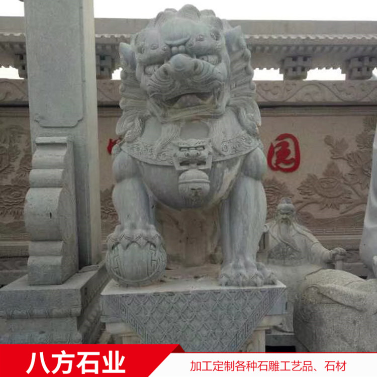 大理石石雕麒麟 貔貅 酒店景區(qū)門口石雕動(dòng)物擺件