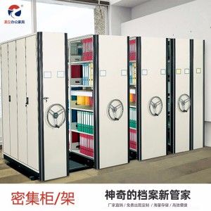 龍立 移動(dòng)檔案密集柜 多功能文件智能密集架 規(guī)格可定制