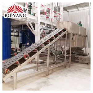 博陽機械自動拆包機   配套管鏈輸送機上料  無塵拆袋卸料站非標定制