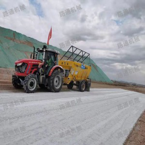 廠家供應(yīng)白灰水泥粉料撒灰機(jī) 四輪車帶動(dòng)布灰機(jī) 12方環(huán)保撒灰車