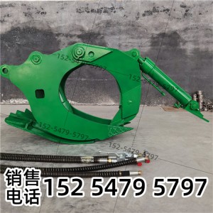 勾機挪樹根起苗拔根 刨樹機摳樹根效率高多功能 挖機雙油缸劈樹根
