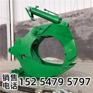 勾機挪樹根起苗拔根 刨樹機摳樹根效率高多功能 挖機雙油缸劈樹根